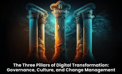 Three Pillars of Digital Transformation: Governance, Culture, and Change Management